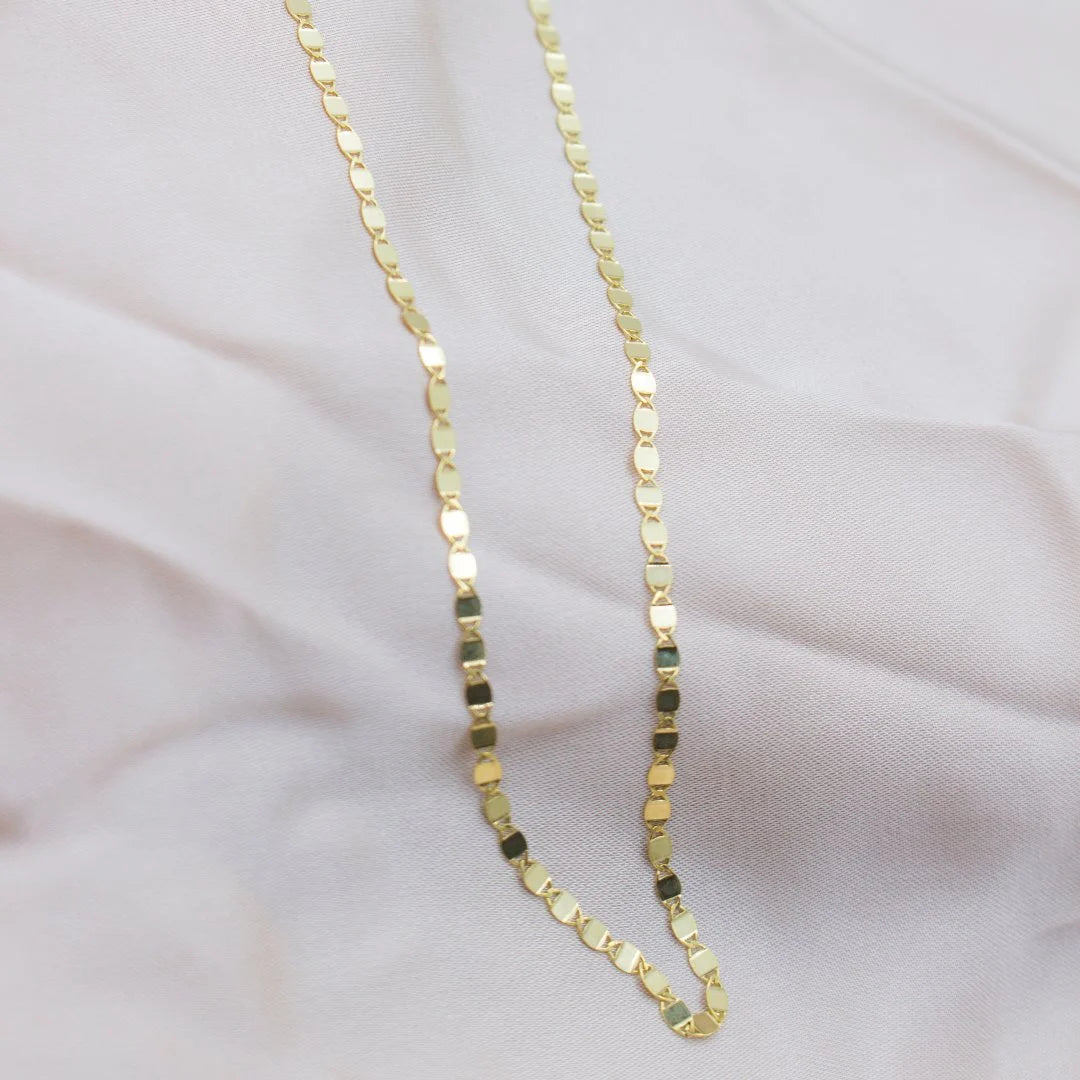 10K YELLOW GOLD VALENTINO CHAIN 2MM