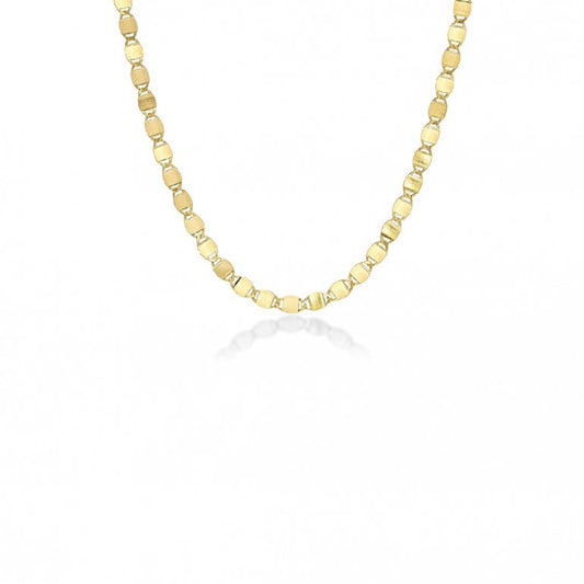 10K VALENTINO LINK CHAIN ANKLET