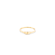 Load image into Gallery viewer, 10K YELLOW GOLD MINI OVAL SIGNET RING
