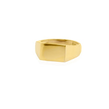 Load image into Gallery viewer, PLAIN 10K GOLD SIGNET RING

