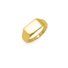 Load image into Gallery viewer, PLAIN 10K GOLD SIGNET RING
