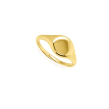 Load image into Gallery viewer, 10K GOLD ROUND SIGNET RING
