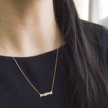 Load image into Gallery viewer, 10K YELLOW GOLD MAMA NECKLACE
