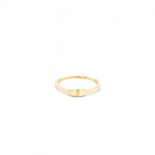 Load image into Gallery viewer, 10K YELLOW GOLD MINI OVAL SIGNET RING
