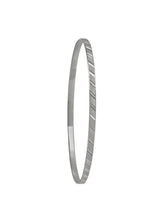 Load image into Gallery viewer, 3MM DIAMOND CUT SLIP ON BANGLE
