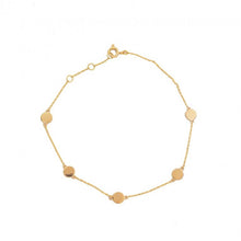 Load image into Gallery viewer, PLAIN 10K GOLD DOT BRACELET
