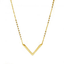 Load image into Gallery viewer, PLAIN 10K GOLD &#39;V&#39; NECKLACE
